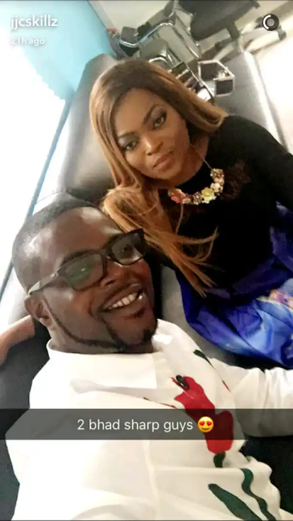 Actress Funke Akindele And Hubby JJC Look Beautiful In New Photo